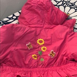 Down Coat, super cute with 3D butterflies